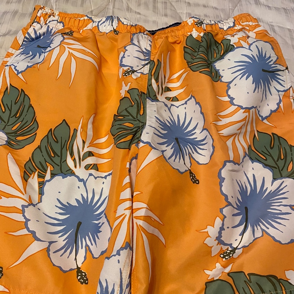 Lands End swim trunks, L